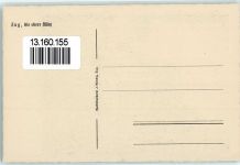 6300 Zug Zugo Künstlerkarte Die obere Münz sign