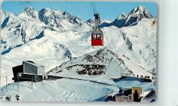 Weissfluhjoch - Seilbahn Weissfluhgipfel Winter