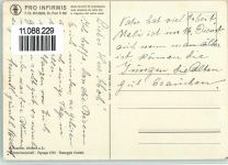 S. Hunziker Affoltern a.A. Sommerlandschaft Pro Infirmis Schweiz Künstlerkarte