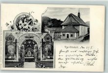 6410 Rigi Klösterli 1902 - Kapelle