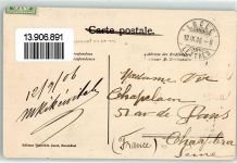 2400 Le Locle 1906 - Souvenier Blumen Platz Turm Brunnen