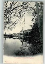 5620 Bremgarten AG 1908 Foto AK Reuss mit Westfront