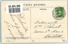 5620 Bremgarten AG 1908 Foto AK Reuss mit Westfront