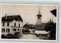 1807 Blonay 1935 - Verlag SG Societe Graphique 3048 - Partie bei der Kirche, sehr gute Erhaltung AK