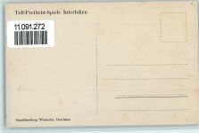 Interlaken Tell Freilicht Spiele - Tells Familie - Bühnen, Volkstheater Motiv Schweiz