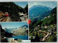 1925 Finhaut - Grenze Chatelard Staumauer Grand-Emosson Eisenbahn