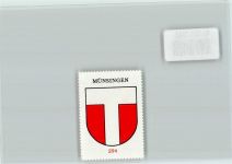 3110 Münsingen - Vignette Wappen Kaffee Hag ca 1920-1940 Münsingen