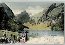 Seealpsee 1907 - Bauernkinder