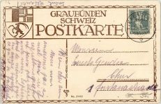 7450 Tiefencastel 1918 Foto AK