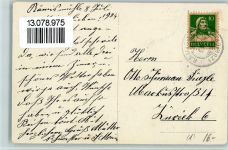 8487 Rämismühle 1924 - Haus Zion, gute Erhaltung AK