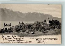 1815 Clarens - Le Basset près Clarens et l'hôtel-Pension Ketterer