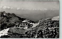 Niesen Gebrauchsspuren Fliegeraufnahme Winter