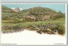 3860 Meiringen Lithographie