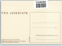 Gemälde von Ribaupierre - Kind aus dem Val d`Herens - Trachten, Kinderporträt , gute Erhaltung AK Pro Juventute Schweiz Künstlerkarte