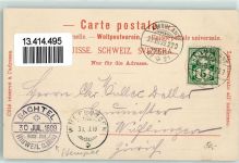 8340 Bachtel 1899 Lithographie