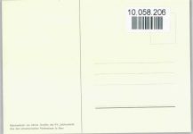 Bern Künstlerkarte Standesläufer Zürich Postmuseum