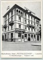 6600 Locarno - Alkoholfreies Hotel Pestalozzihof Fahne