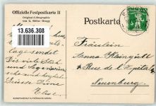 5200 Brugg AG Künstlerkarte sign G. Müller Aarg. Kant. Turnfest 1913 Off. Festpostkarte II