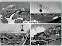 9064 Hundwil - Säntis Schwägalp Schwebebahn Autos