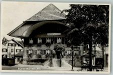 3150 Schwarzenburg 1931 Foto AK Gasthaus zur Sonne