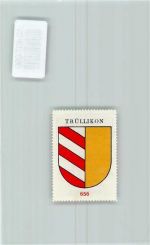 8466 Trüllikon - Vignette Wappen Kaffee Hag 1920-1940