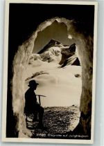 3801 Jungfraujoch Winter Höhle Eisgrotte