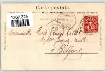 2900 Porrentruy Pruntrut 1901 - Hotel de Ville