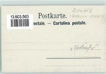 Grimsel Vorläufer Gruss aus Lithographie Wasserfall AK