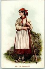 Urner Bauernmädchen aus dem Schächental