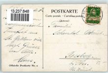 9000 St. Gallen S. Gallo 1922 Gebrauchsspuren Offiz. Karte Nr. 4 57. Eidgenössisches Turnfest AK