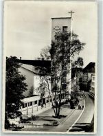 5000 Aarau Foto AK Kath. Kirche St. Peter und Paul