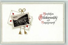 4438 Langenbruck Prägedruck Neujahr