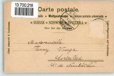 8630 Rüti ZH 1904 BOAKC Haldenquatier Maschinenfabrik Villa Hess Lithographie