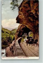 Gebirgspost Photoglob 2119 AK Postkutsche Schweiz 1907