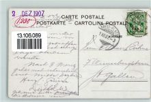 Gebirgspost Photoglob 2119 AK Postkutsche Schweiz 1907