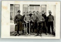 9056 Stoss AR Gais 1920 Foto AK Uniform Ort lt. Stempel