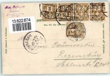 8274 Gottlieben Gebrauchsspuren Schloss Lithographie