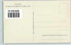 9000 St. Gallen S. Gallo 1931 - Festspiel Aufführung - Turnfest 1931 AK