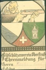 8000 Zürich Privatfoto KEINE AK Oberstrass Feldschützenverein Aug. 1924