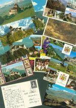 9490 Vaduz Posten 21 bis 100 AK Lot mit 53 AK