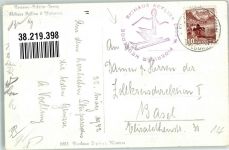 Arflina 1942 Winter Hüttenstempel