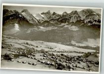 1660 Château-d´Oex Foto AK Winter