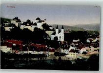 4663 Aarburg 1921 Foto AK Schloss Festung Kirche