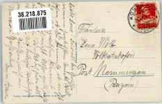 8700 Küsnacht ZH 1926 Foto AK Ev. Kirche Kath. Kirche