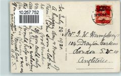 1815 Clarens 1920 - Jeune vaudoise cueillant des Narcisses