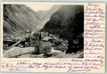 6487 Göschenen 1900 - Kirche Gotthardbahn