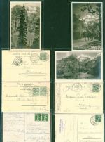 Oeschinensee Kleinposten bis 20 Lot mit 12 AK, 1904-1925; gute Erhaltung, größtenteils gelaufen