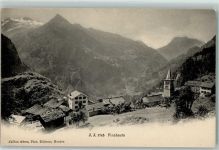 1925 Finhaut - Kirche Berge