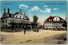 4900 Langenthal 1915 - Gasthaus Bahnhof Kantonalbank