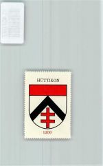 8115 Hüttikon - Vignette Wappen Kaffee Hag 1920-1940